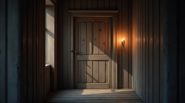 Isoler une vieille porte en bois : pourquoi ne pas oser un rideau isolant ?